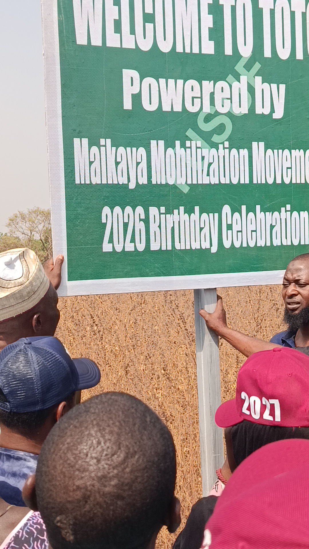 Billboards of Hope: Muhammed Maikaya's Birthday Sparks Grand Grassroots Celebration in Toto LGC